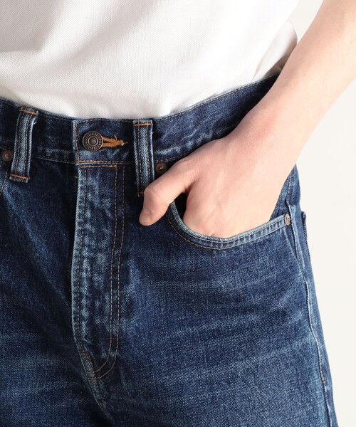 EDITION(エディション)の「ヴィンテージデニム ルーズストレートパンツ(デニムパンツ・メンズ・ブルー・S/M/L)」の9枚目の写真