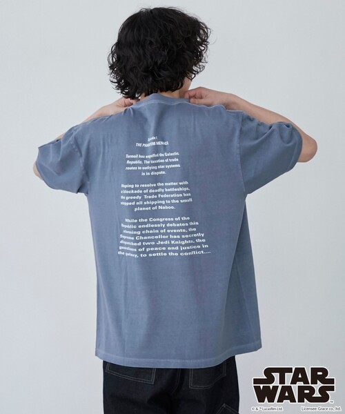 coen(コーエン)の「STAR WARS(スター・ウォーズ )/ 別注 ピグメントTシャツ(Tシャツ/カットソー・メンズ・オフホワイト/ダークグレー/ネイビー・S/M/L/XL)」の12枚目の写真