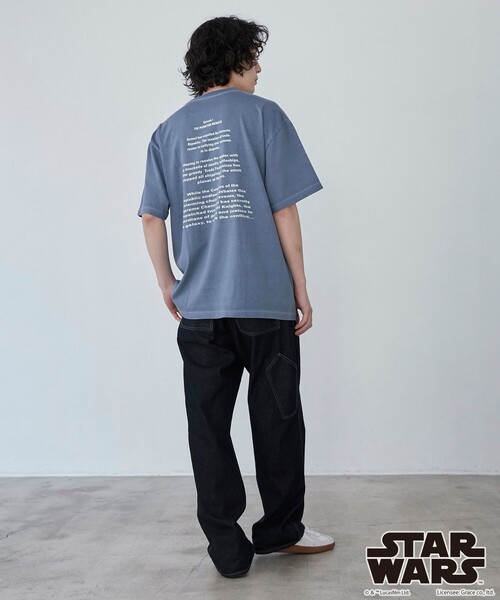 coen(コーエン)の「STAR WARS(スター・ウォーズ )/ 別注 ピグメントTシャツ(Tシャツ/カットソー・メンズ・オフホワイト/ダークグレー/ネイビー・S/M/L/XL)」の13枚目の写真