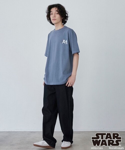 coen(コーエン)の「STAR WARS(スター・ウォーズ )/ 別注 ピグメントTシャツ(Tシャツ/カットソー・メンズ・オフホワイト/ダークグレー/ネイビー・S/M/L/XL)」の15枚目の写真