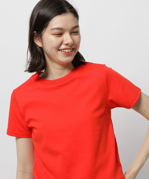 niko and...（ニコアンド）の「COLORマイスターフィットTシャツ（Tシャツ/カットソー・レディース・ホワイト/レッド/オフホワイト/グレー/ブラック・MEDIUM/LARGE/SHORT）」の5枚目の写真