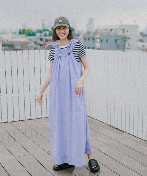 ニコアンド［be with M］ Misayo カラフルストライプシャツ　赤 ニコアンドbe with M Misayoカラフルストライプシャツ赤レッド