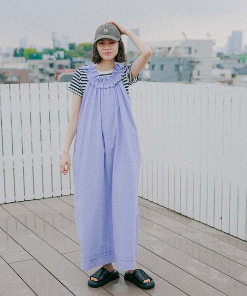 新品未使用タグ付今季niko and  てぃらさんTシャツブルー