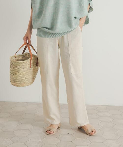 URBAN RESEARCH DOORS(アーバンリサーチドアーズ)の「製品染めペインターパンツ(その他パンツ・レディース・ホワイト系その他/ピンク・SMALL/MEDIUM)」の6枚目の写真