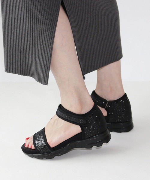 MARNI グリッターサンダル