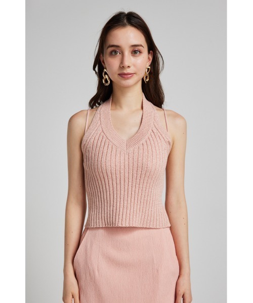 Nala Croppded knit top 水陸両用 Nala Croppded knit top 水陸両用 Nala Croppded knit top 水陸両用 Nala