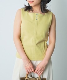 カップ付きテレコタンクトップ 【低身長・小柄女性】