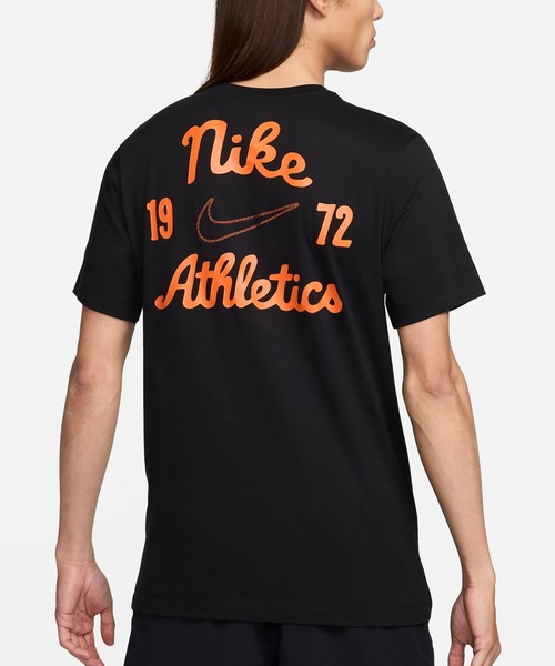 NIKE/ナイキ DESI NSW T CLUB SSNL LBR 半袖Tシャツ/バックプリントTee コットン 薄手 FV3773（Tシャツ/カットソー）｜NIKE（ナイキ）