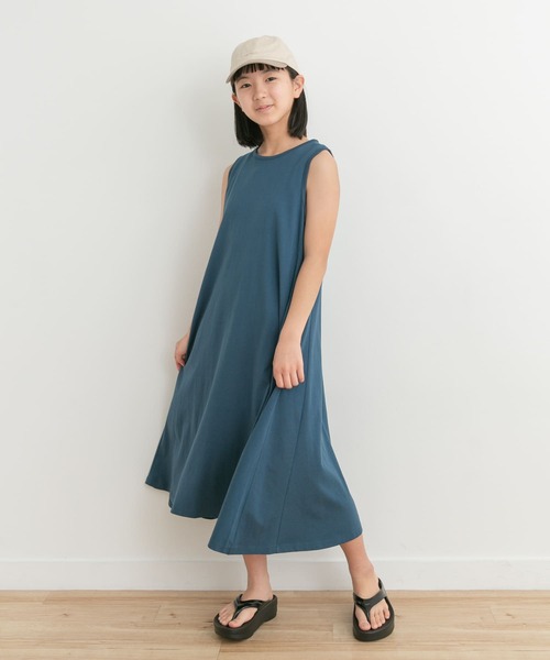 URBAN RESEARCH DOORS(アーバンリサーチドアーズ)の「ノースリーブフレアワンピース(KIDS)(ワンピース・キッズ・イエロー/ブルー・105/120/135/150)」の17枚目の写真