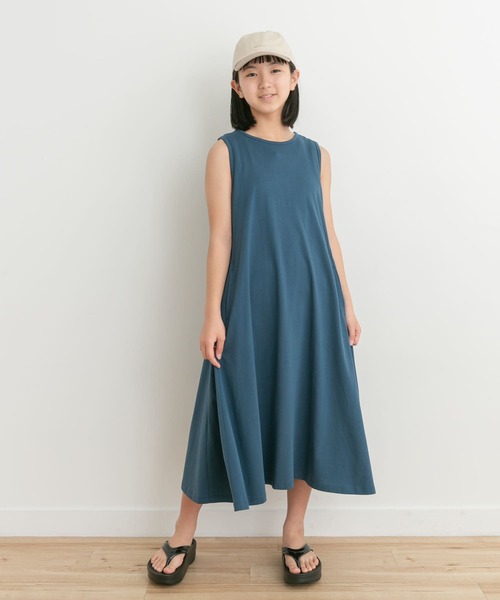 URBAN RESEARCH DOORS(アーバンリサーチドアーズ)の「ノースリーブフレアワンピース(KIDS)(ワンピース・キッズ・イエロー/ブルー・105/120/135/150)」の18枚目の写真