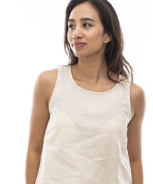 BILLABONG | BILLABONG レディース 【CHILLWEAR】 LINEN COTTON WOVEN TANK 【2024年夏モデル】/ビラボンリネンコットンタンク(タンクトップ)