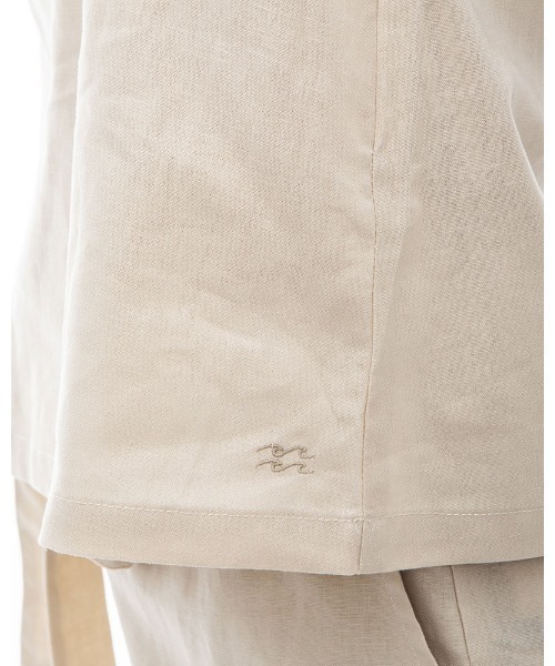 BILLABONG（ビラボン）の「BILLABONG レディース 【CHILLWEAR】 LINEN COTTON WOVEN TANK 【2024年夏モデル】/ビラボンリネンコットンタンク（タンクトップ・レディース・マルチ/アイボリー/ブラウン・MEDIUM/LARGE）」の13枚目の写真