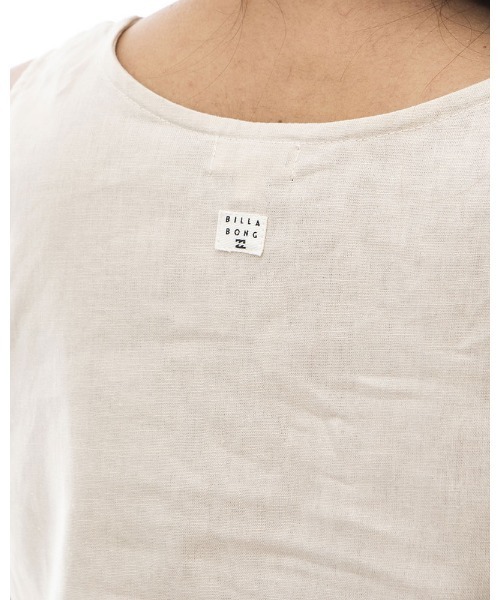 BILLABONG（ビラボン）の「BILLABONG レディース 【CHILLWEAR】 LINEN COTTON WOVEN TANK 【2024年夏モデル】/ビラボンリネンコットンタンク（タンクトップ・レディース・マルチ/アイボリー/ブラウン・MEDIUM/LARGE）」の14枚目の写真