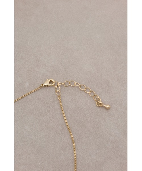 AZUL by moussy（アズールバイマウジー）の「ノットデザインスレンダーネックレス（ネックレス・レディース・ゴールド系その他/シルバー・FREE）」の12枚目の写真