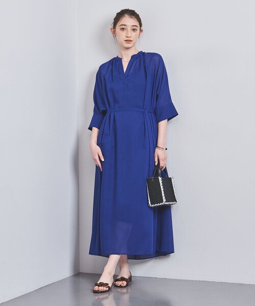 ウォードブルー Demi-Luxe BEAMS 25SS AUDREY ドレス ワンピース