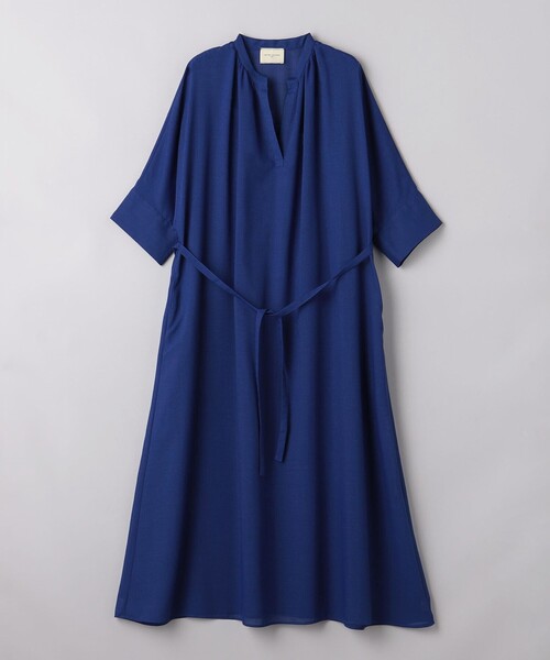 UNITED ARROWS（ユナイテッドアローズ）の「ASAMI ドルマン スキッパー ワンピース（ワンピース・レディース・ブラック/ベージュ/ロイヤルブルー・38/36）」の15枚目の写真