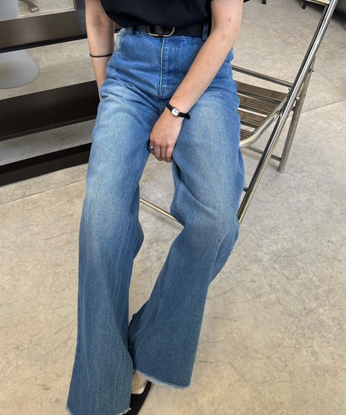 ULEULA（ウルア）の「ハートブリーチデニムルーズパンツ（デニムパンツ・レディース・ブルー・LARGE/MEDIUM）」の22枚目の写真