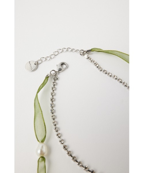 MOUSSY（マウジー）の「RIBBON LAYERED ネックレス（ネックレス・レディース・ブラウン/カーキ・FREE）」の8枚目の写真