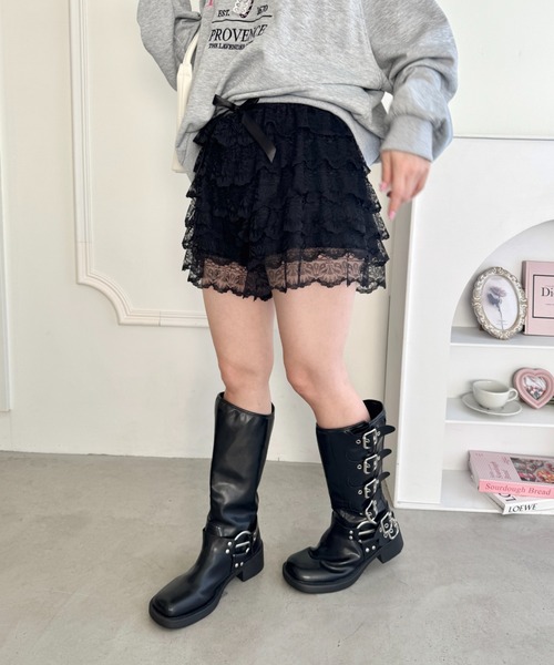 セール】ティアードレースショートパンツ（その他パンツ
