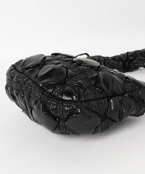 SALTMINT（ソルトミント）の「3wayメタリックポップコーンバッグ（ハンドバッグ・レディース・ブラック/パープル/シルバー・ONESIZE）」の4枚目の写真