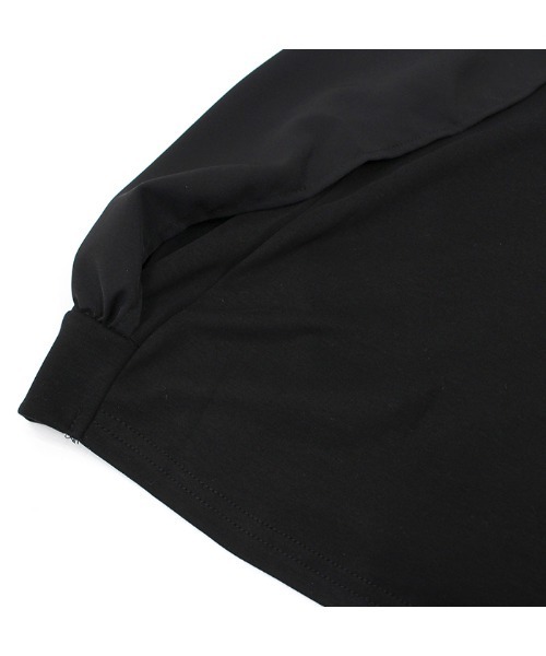 MODE ROBE(モードローブ)の「ケープマントノースリーブトップス(Tシャツ/カットソー・レディース・ホワイト/ブラック・FREE)」の15枚目の写真