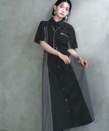 HARE | ストライプアシメキリカエワンピース(HARE)(ワンピース)