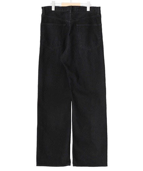 marka（マーカ）の「marka / マーカ：RELAX STRAIGHT FIT JEANS - black -：M24C-07PT12C[COR]（デニムパンツ・メンズ・ブラック・1(S)/2(M)/3(L)）」の3枚目の写真
