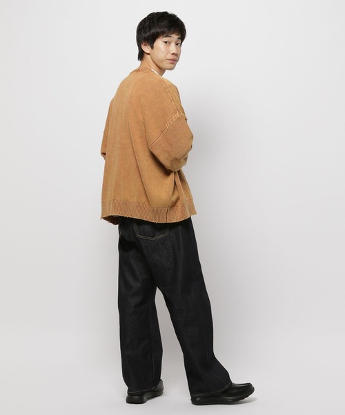 niko and...(ニコアンド)の「ダメージフェードニットカーディガン(カーディガン/ボレロ・メンズ・ライトブルー/ブラック/ベージュ/オレンジ・LARGE/MEDIUM)」の19枚目の写真