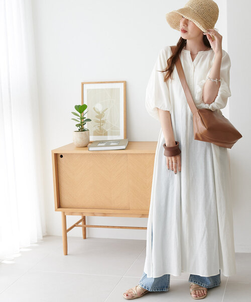 DISCOAT（ディスコート）の「【改良版】USコットンデニムフレアパンツ（その他パンツ・レディース・ネイビー/サックスブルー/ブラック・SMALL/MEDIUM/LARGE）」の7枚目の写真