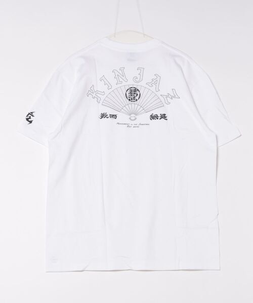NO WAY(ノーウェイ)の「/KINJAZ/Graphic T(Tシャツ/カットソー・メンズ・ホワイト/ブラック・LARGE/MEDIUM)」の3枚目の写真
