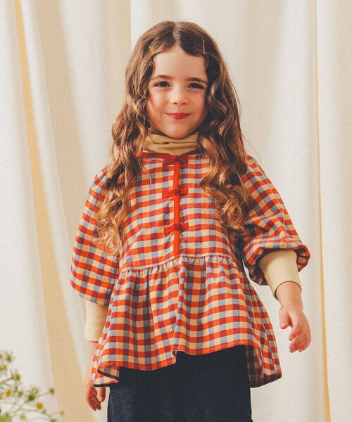 総柄 細コール ブラウス 2024（100～150cm）（シャツ/ブラウス）｜こども ビームス（コドモビームス） 6,292円