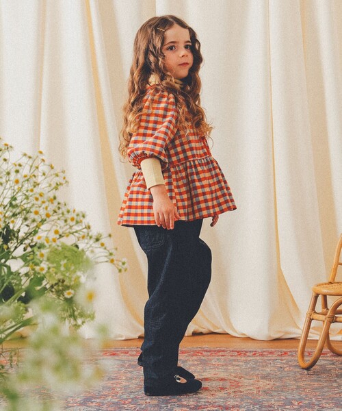 こども ビームス（コドモビームス）の「総柄 細コール ブラウス 2024（100～150cm）（シャツ/ブラウス・キッズ・レッド/ホワイト系その他5・100/150/140/130/120/110）」の10枚目の写真