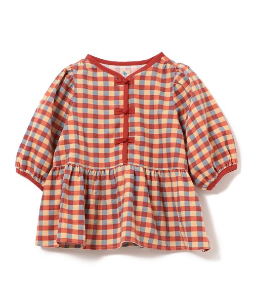 こども ビームス（コドモビームス）の「総柄 細コール ブラウス 2024（100～150cm）（シャツ/ブラウス・キッズ・レッド/ホワイト系その他5・100/150/140/130/120/110）」の6枚目の写真