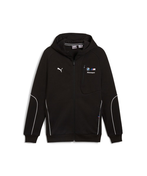 【新品】Puma BMW Motorsport ジャケット パーカー　黒 S PUMA パーカー プーマ メンズ BMW MMS フーデッド スウェット
