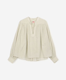 Bshop | INDIA INDUSTRY | 〈別注〉キーネックプルオーバーシャツ WOMEN(シャツ/ブラウス)