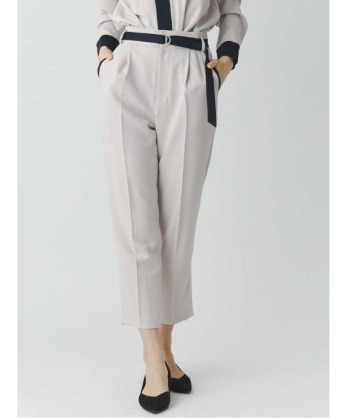 【セール】バイカラーベルト付テーパードパンツ（その他パンツ）｜TONAL（トーナル）