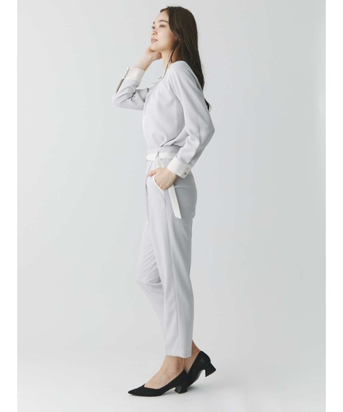 【セール】バイカラーベルト付テーパードパンツ（その他パンツ）｜TONAL（トーナル）