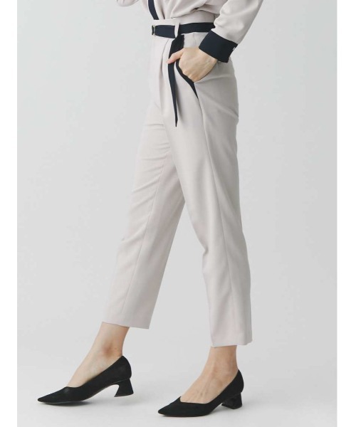 【セール】バイカラーベルト付テーパードパンツ（その他パンツ）｜TONAL（トーナル）