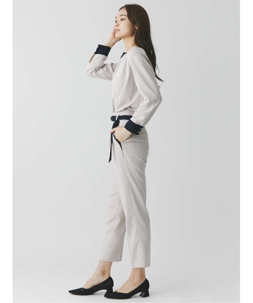 【セール】バイカラーベルト付テーパードパンツ（その他パンツ）｜TONAL（トーナル）