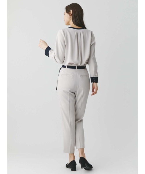 【セール】バイカラーベルト付テーパードパンツ（その他パンツ）｜TONAL（トーナル）