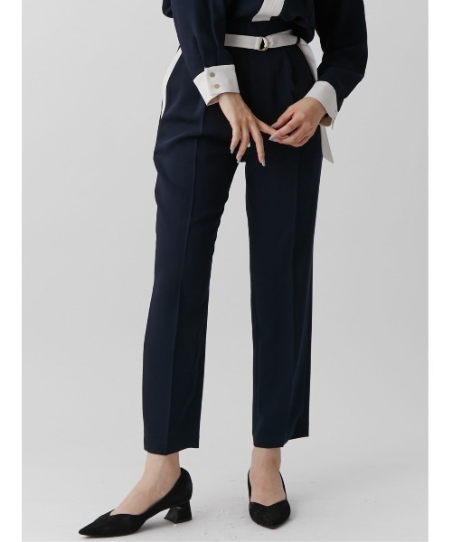 【セール】バイカラーベルト付テーパードパンツ（その他パンツ）｜TONAL（トーナル）