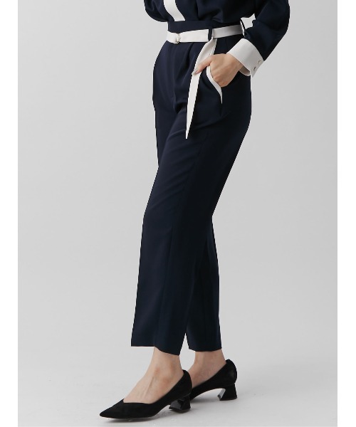 【セール】バイカラーベルト付テーパードパンツ（その他パンツ）｜TONAL（トーナル）