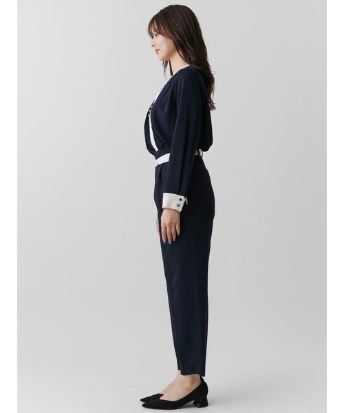 【セール】バイカラーベルト付テーパードパンツ（その他パンツ）｜TONAL（トーナル）