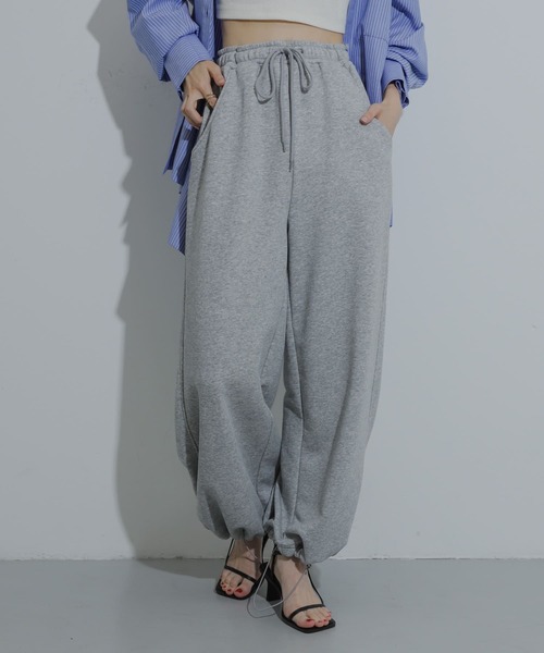 SENSE OF PLACE by URBAN RESEARCH（センスオブプレイスバイアーバンリサーチ）の「サイドパネルスウェットパンツ（スウェットパンツ・レディース・ネイビー/グレー/オフホワイト・ONE）」の11枚目の写真