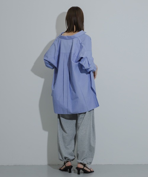 SENSE OF PLACE by URBAN RESEARCH（センスオブプレイスバイアーバンリサーチ）の「サイドパネルスウェットパンツ（スウェットパンツ・レディース・ネイビー/グレー/オフホワイト・ONE）」の17枚目の写真