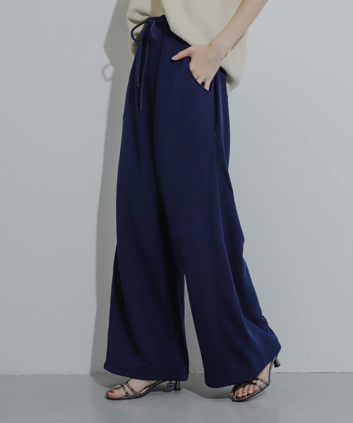 SENSE OF PLACE by URBAN RESEARCH（センスオブプレイスバイアーバンリサーチ）の「サイドパネルスウェットパンツ（スウェットパンツ・レディース・ネイビー/グレー/オフホワイト・ONE）」の19枚目の写真