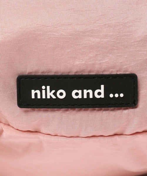 niko and...（ニコアンド）の「オリジナルライトドロストトートバッグ（トートバッグ・レディース・ピンク/ブラック/シルバー/レオパード・0）」の21枚目の写真