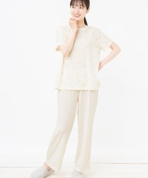 tutuanna（チュチュアンナ）の「チェリー柄天竺パジャマ(半袖×長ズボン)（ルームウェア/パジャマ）」