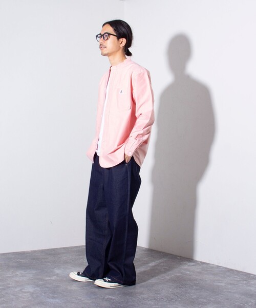 GEVACO（ゲバコ）の「【GEVACO/ゲバコ】10oz デニムイージーワイドパンツ（デニムパンツ・メンズ・インディゴブルー/ブラック・M/L）」の3枚目の写真