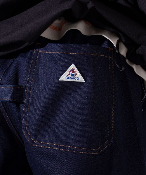 GEVACO（ゲバコ）の「【GEVACO/ゲバコ】10oz デニムイージーワイドパンツ（デニムパンツ・メンズ・インディゴブルー/ブラック・M/L）」の16枚目の写真